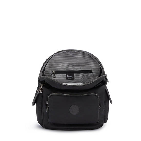 Kipling City Pack Small Klassiska Ryggsäck Svarta | SE 1712WN